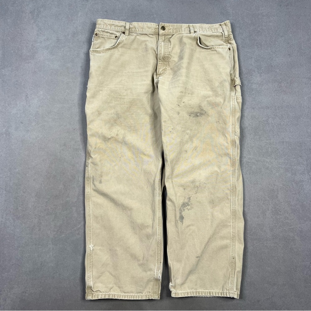 Carhartt Tan Cargo Pants Relaxed Fit